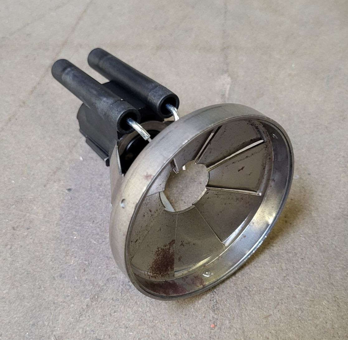 Accroche flamme + bloc électrodes d'allumage CPL B2 D21
