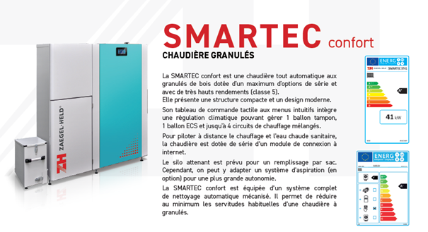 CHAUDIERE GRANULES SMARTEC ST22 C