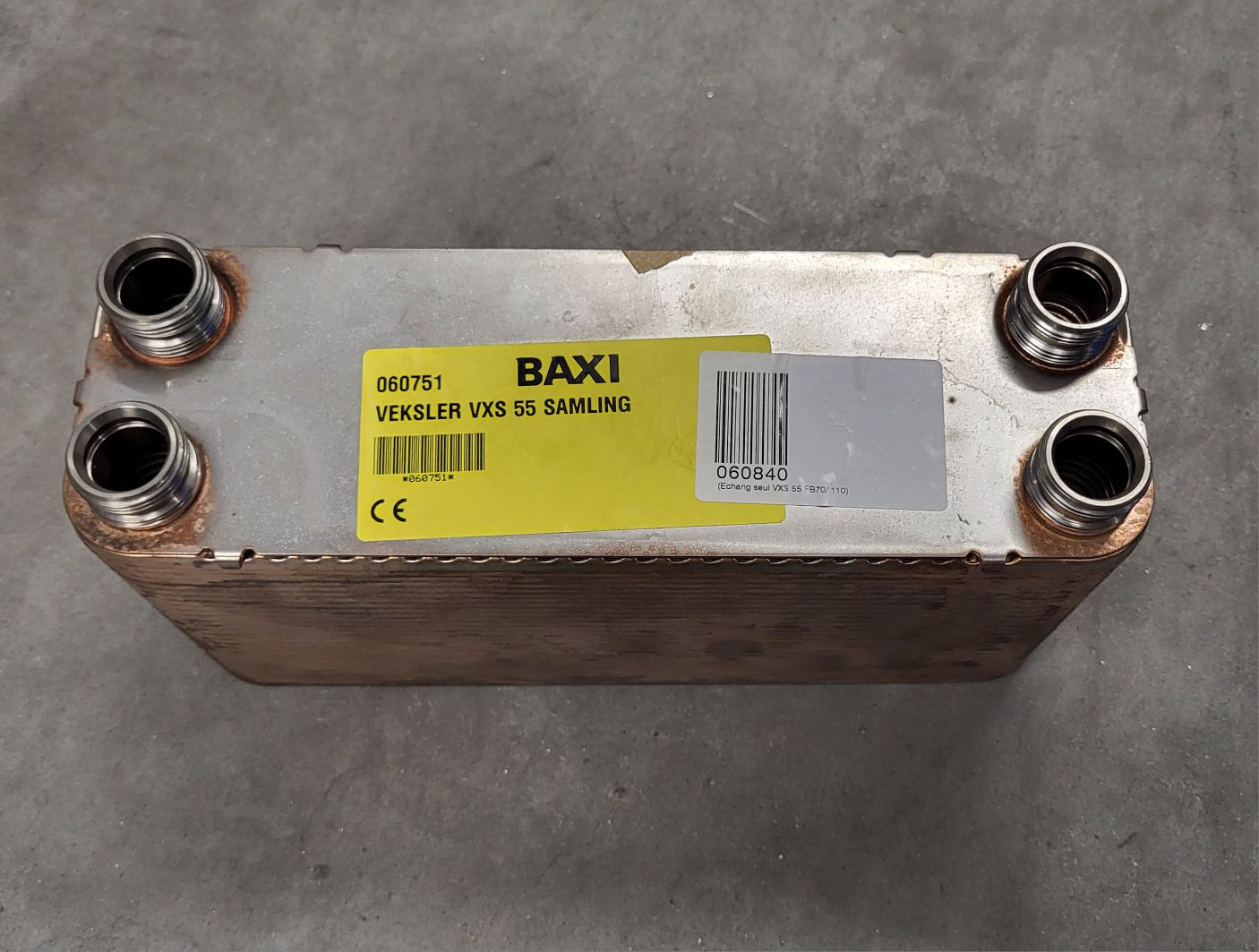 (Echang seul VXS 55 FB70/ 110)