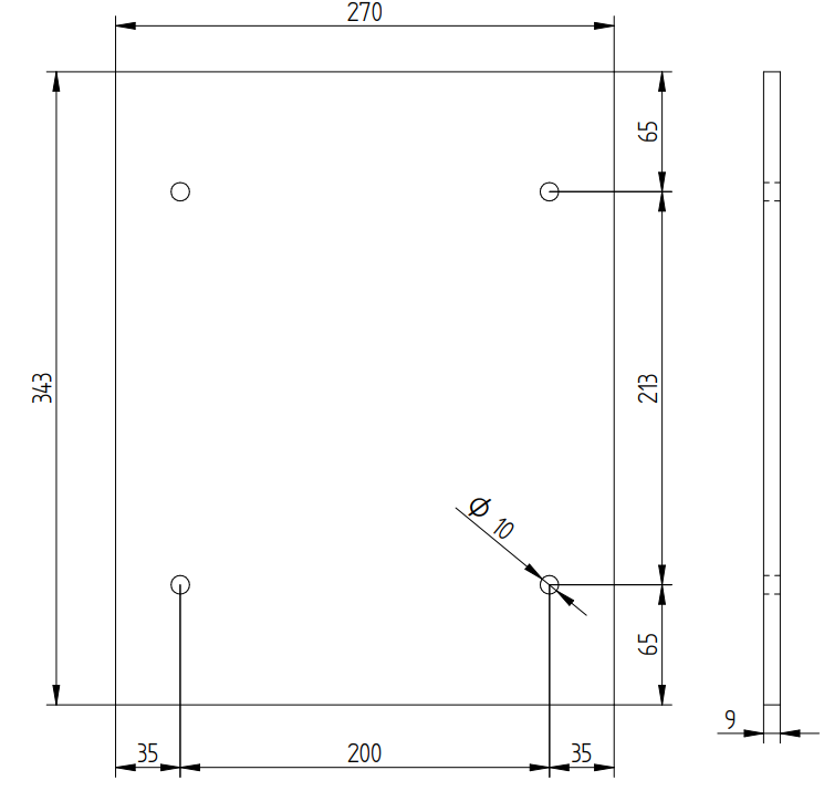 Isolant fibre porte chargement HK4