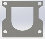 Joint de tunnel d'alimentation 120x130 Logic 25/37/44