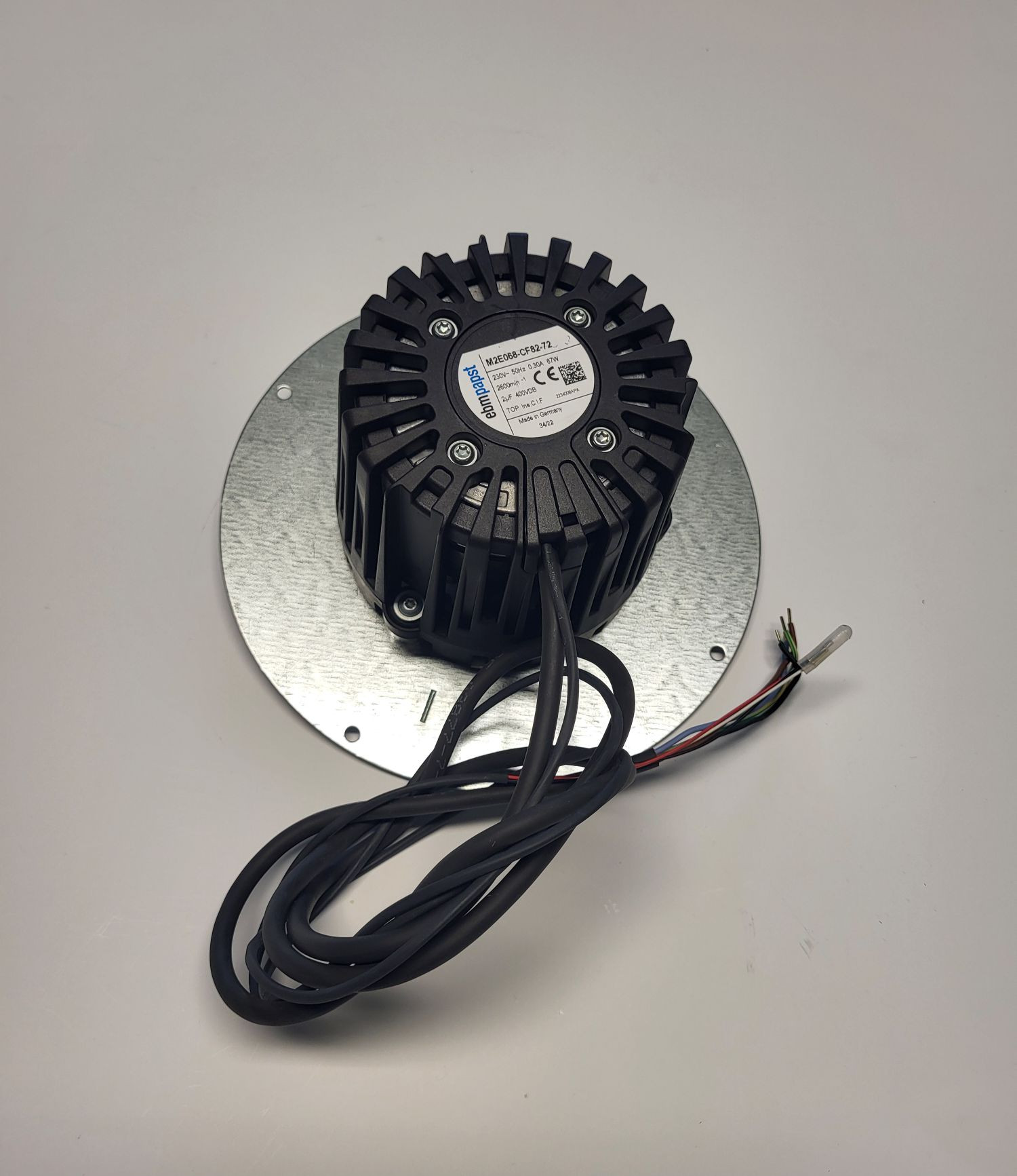 Moteur EBM 68W avec fiche