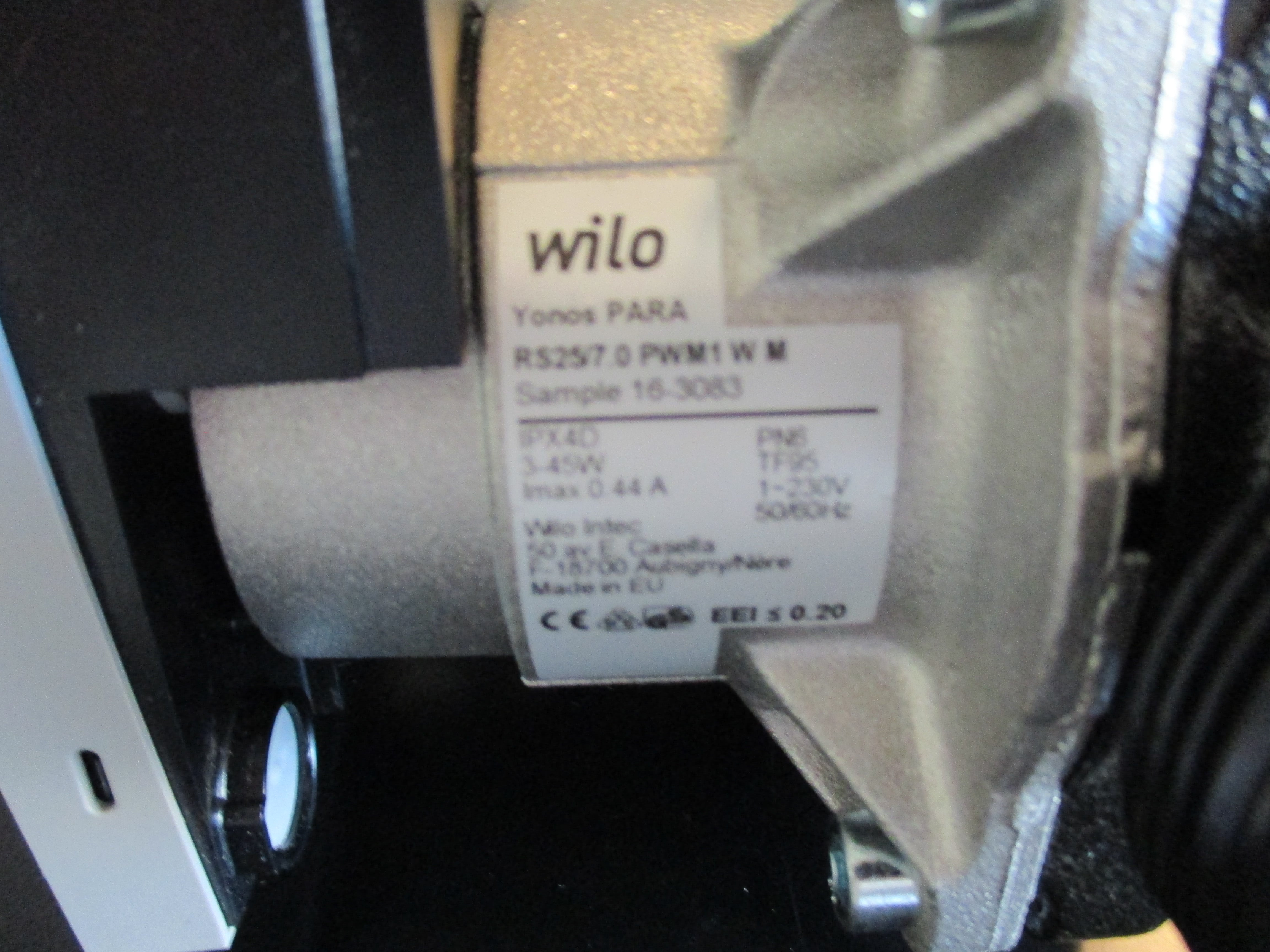Moteur circulateur Wilo Yonos para/*7PWM