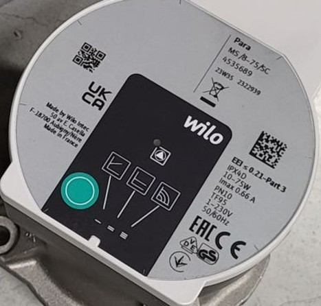 Moteur.pompe wilo MS/8-75/SC kit D Eco et Kit E
