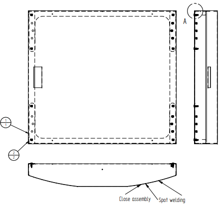 Porte jaquette inférieure Skani