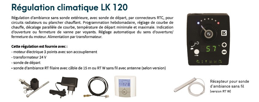 REGULATION D'AMBIANCE LK120 FILAIRE