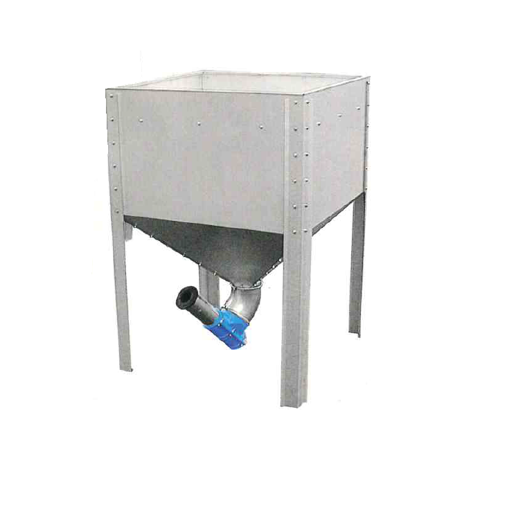 SILO METALLIQUE MIDI 730L-475KG - L/l/h 1000/1000/1422mm