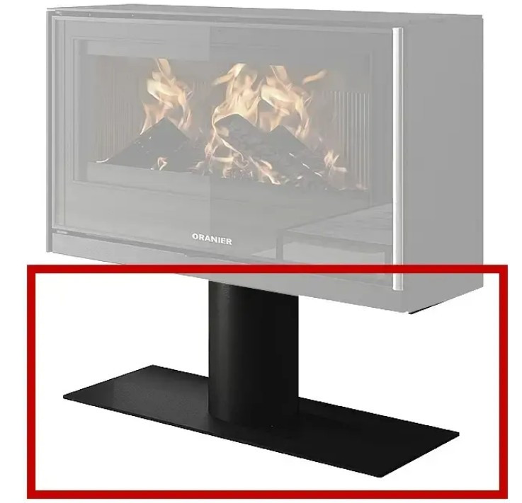 Socle pour poele Ziva XL Noir