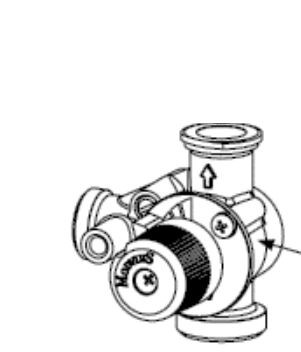 Vanne melangeuse 3 voies DN20 BRV sans by-pass
